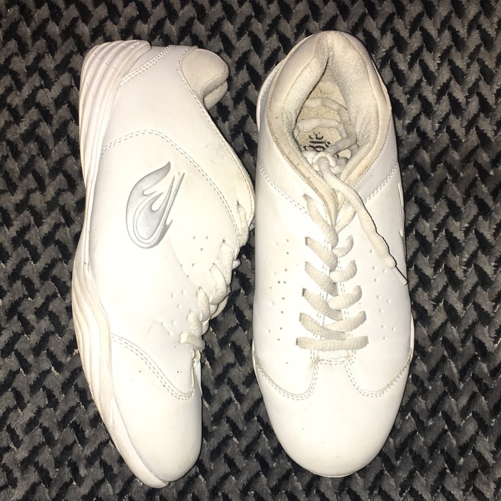 White cheer shoes